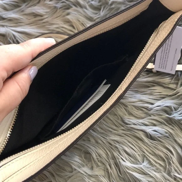 Rebecca Minkoff Regan Feed White Crossbody Handbag - Picture 4 of 8